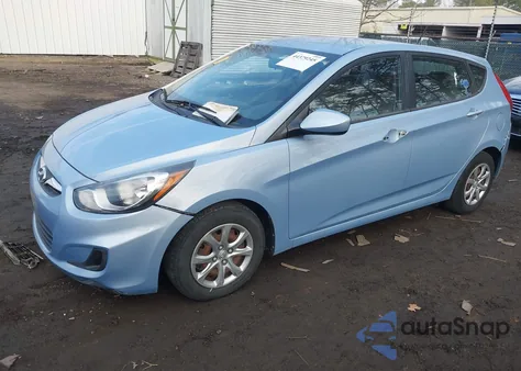 2014 Hyundai Accent Gs z USA, uszkodzony, nr VIN KMHCT5AE9EU147988